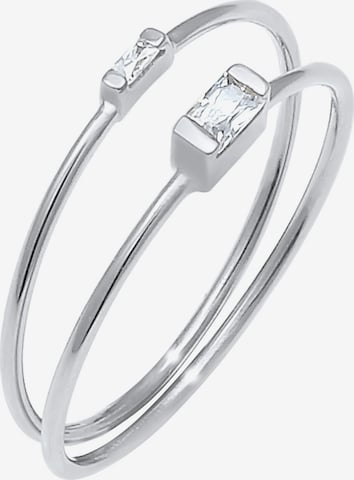 ELLI Ring in Zilver: voorkant