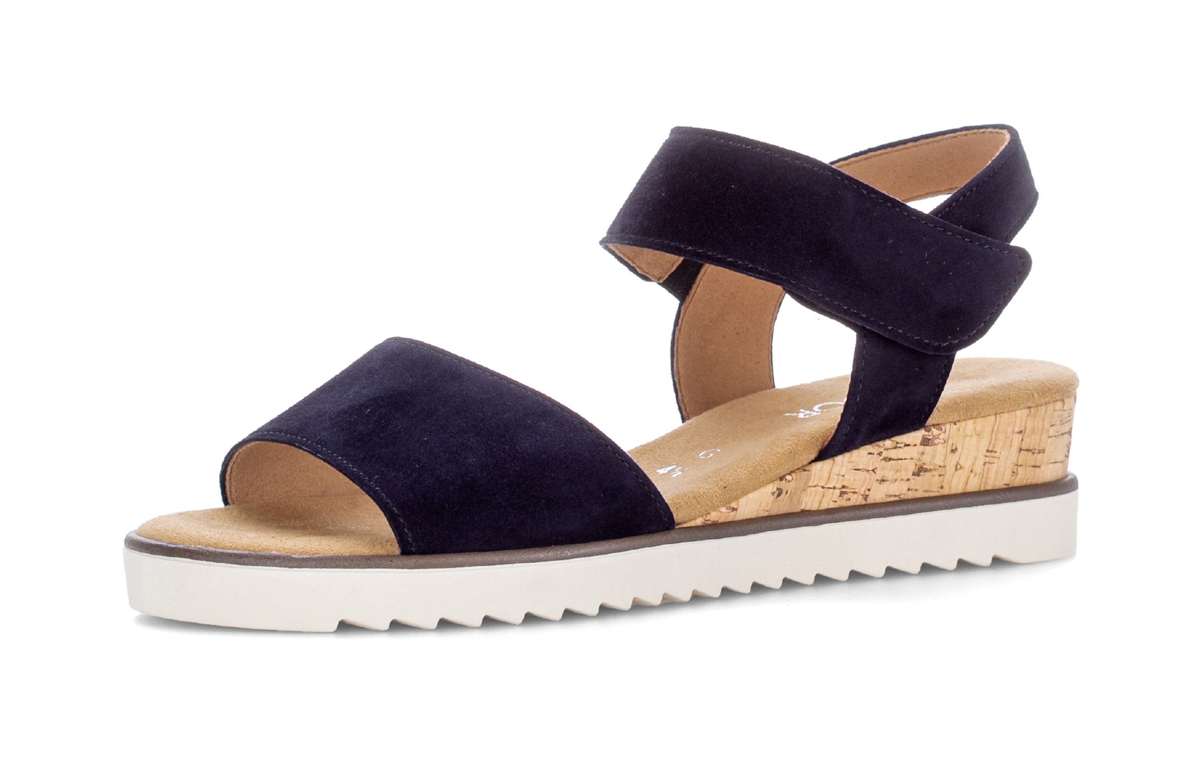 GABOR Sandale 'Genua' in Blau: Vorderseite