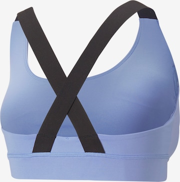 PUMA Bustier Biustonosz sportowy w kolorze fioletowy