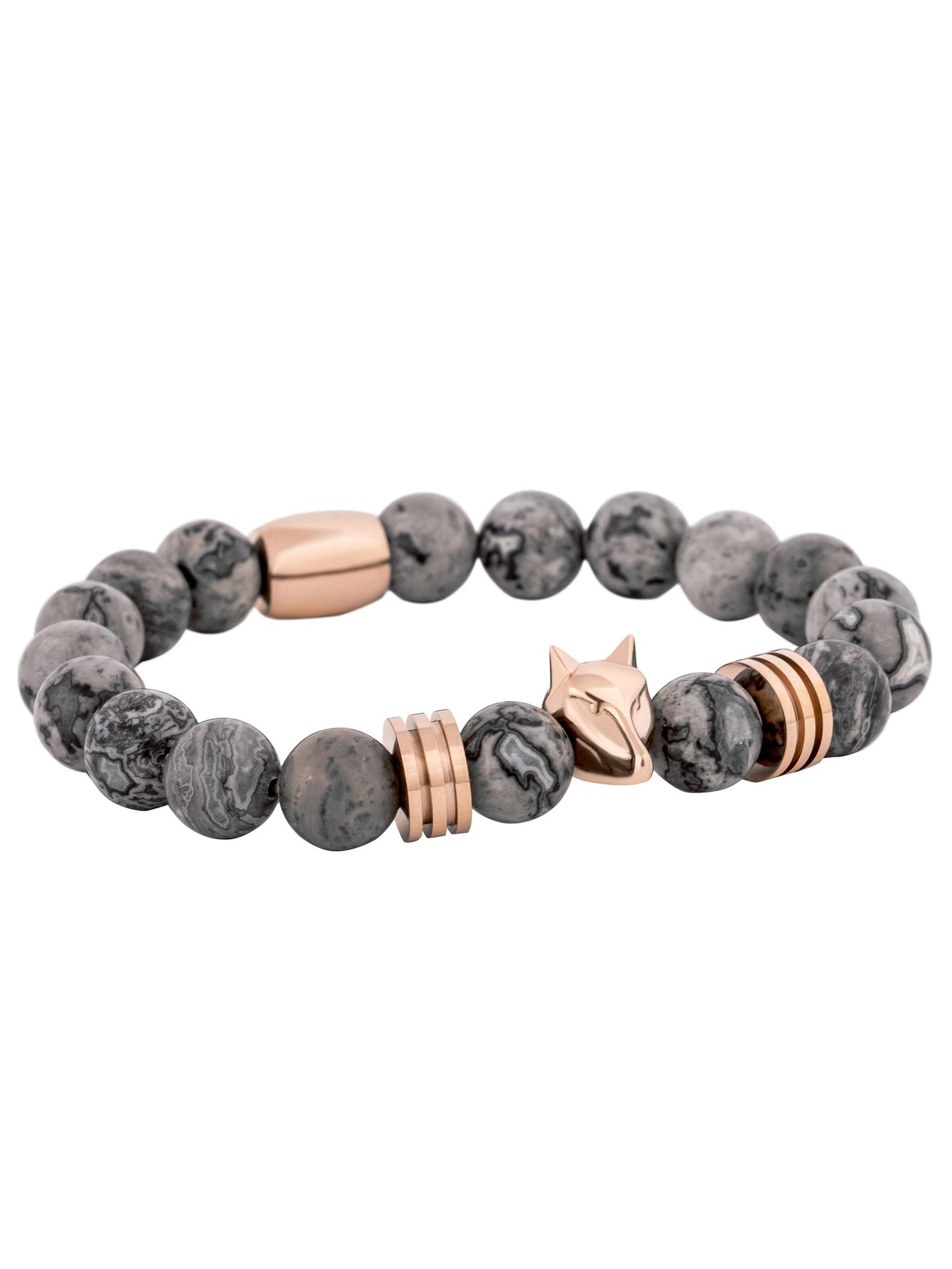 Akitsune Bracelet 'Obsidius' in Gold