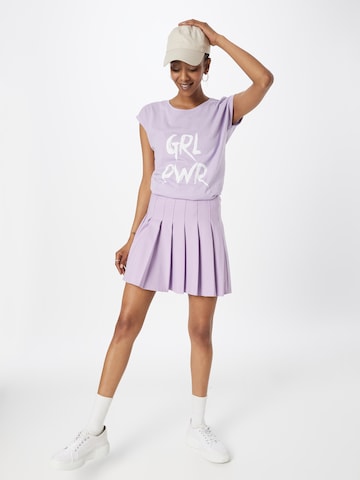 Merchcode Póló 'Grl Pwr' - lila