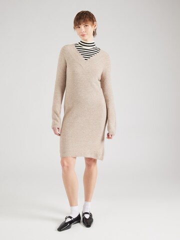 Abito in maglia 'Ja44cinta' di ZABAIONE in beige: frontale