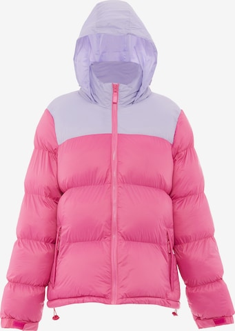 MO Winter Jacket in Pink: front