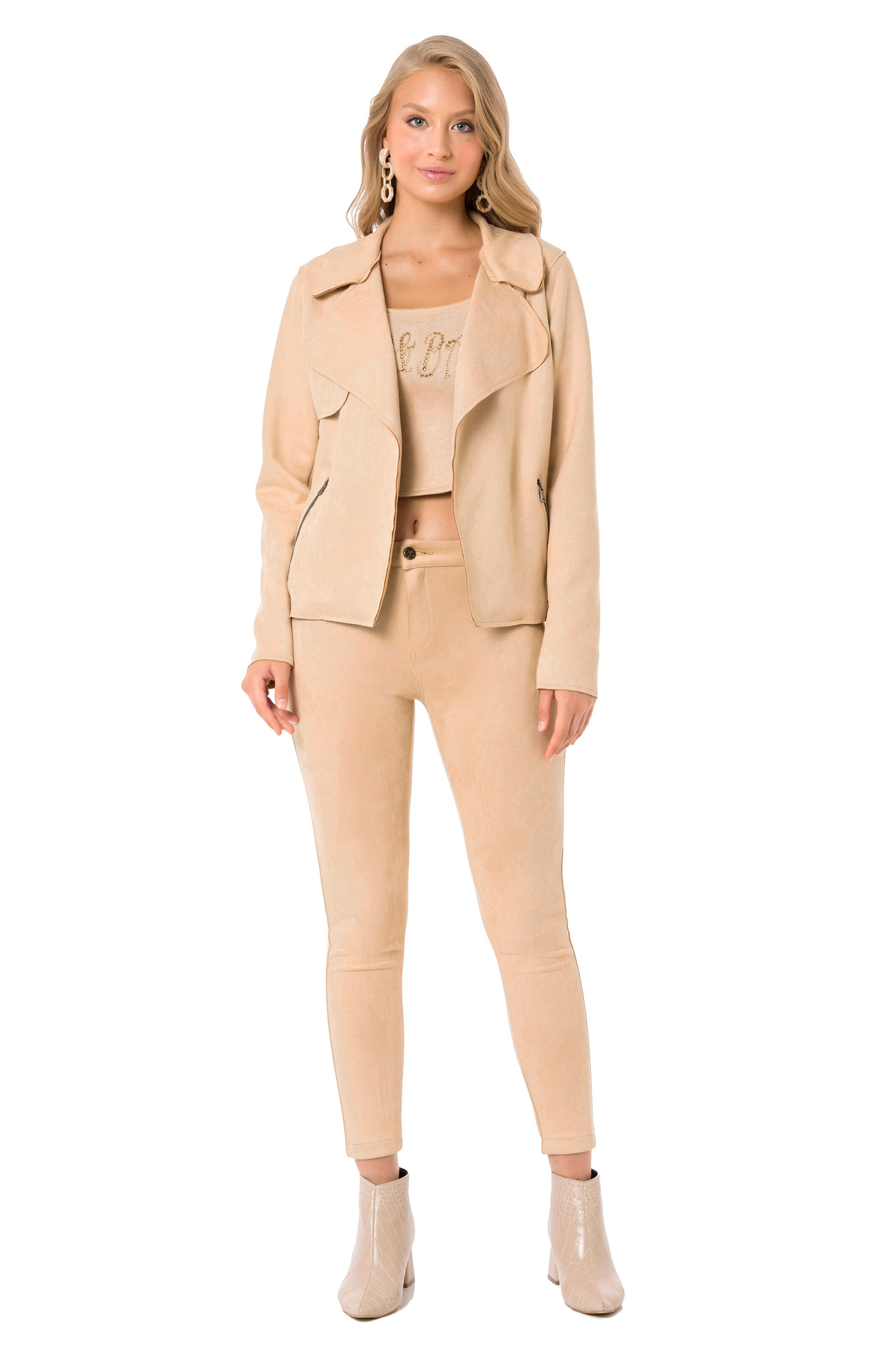 CIPO & BAXX Tussenjas in Beige