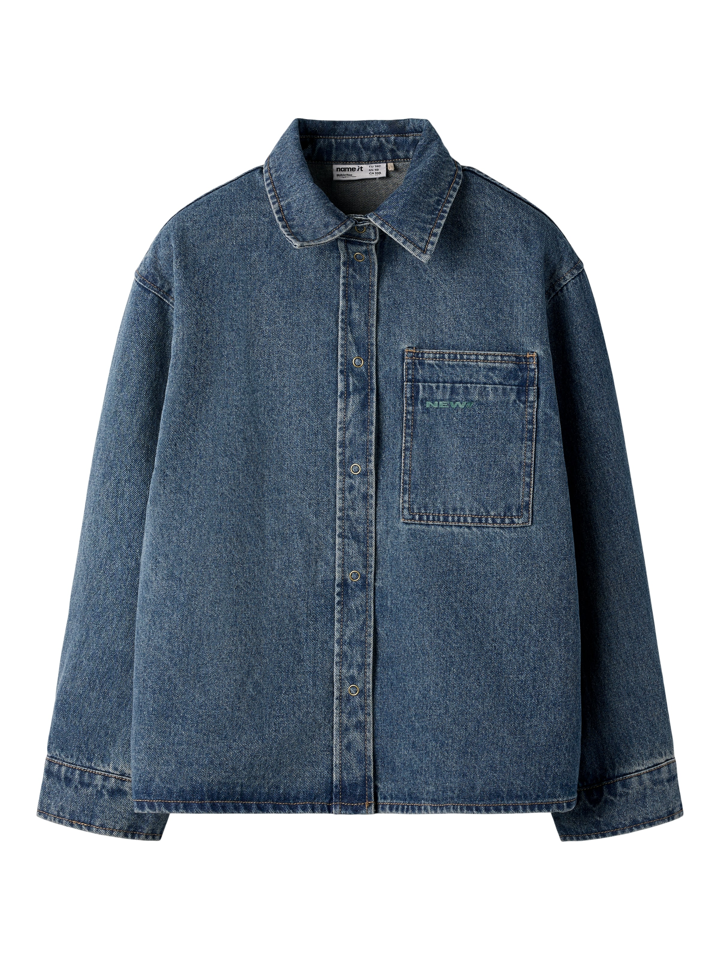 NAME ITBluza 'NKMMARIO' - plava boja: prednji dio
