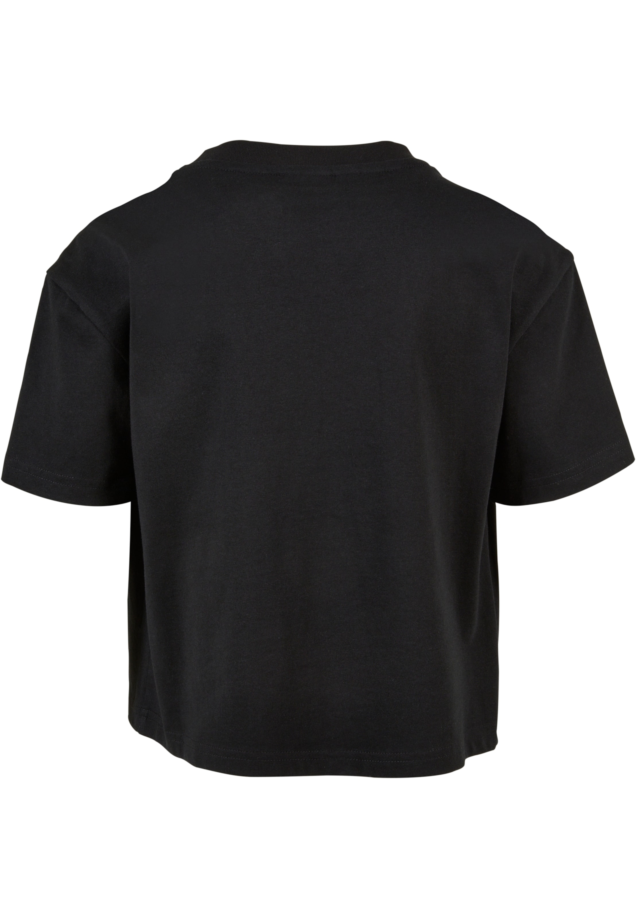 Urban Classics Tričko 'Pleat' – černá: přední strana