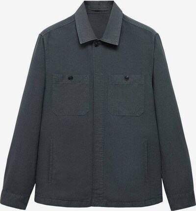 MANGO MAN Button Up Shirt 'delave' in Dark blue, Item view