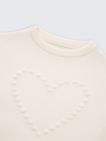 TOM TAILOR Sweater in White