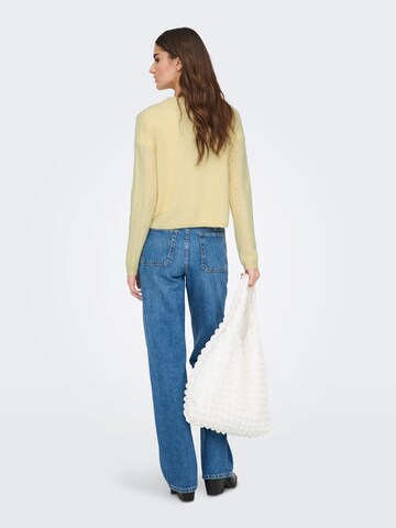 JDY Cardigan 'JDYApril' i gul