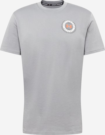 UNDER ARMOUR Performance Shirt 'Alma' in Grey: front
