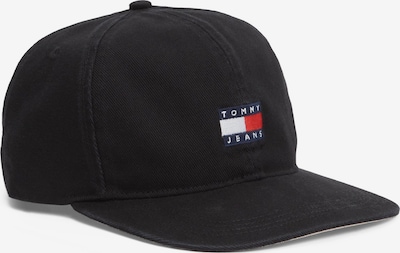 Tommy Jeans Lippalakki 'Heritage' värissä marine / punainen / musta / valkoinen, Tuotenäkymä