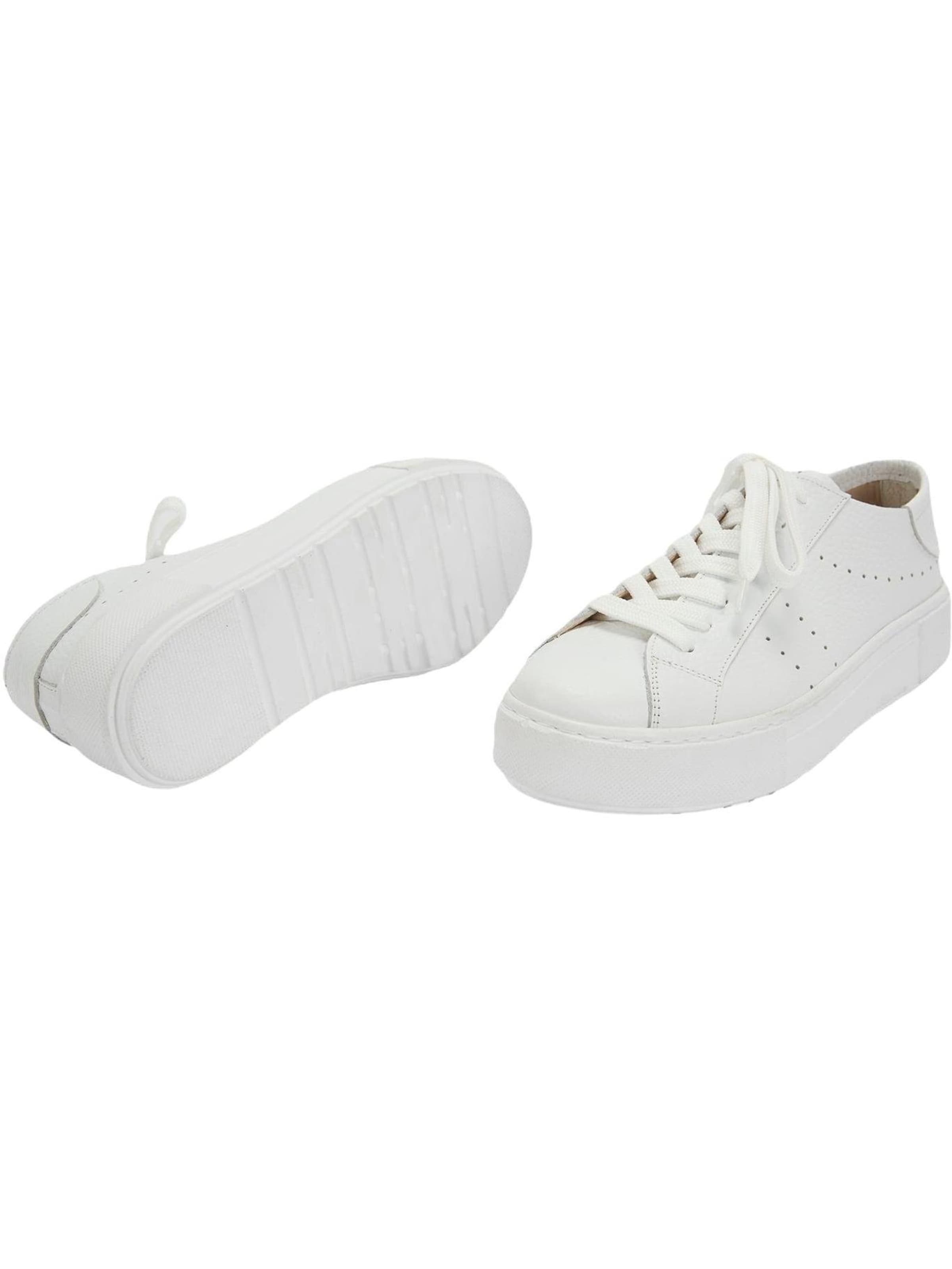 Desa Classic Flats 'Trainer' in White