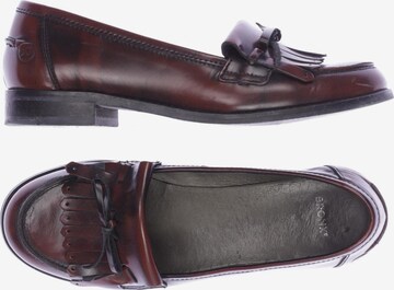 BRONX Flats & Loafers in 37 in Brown: front