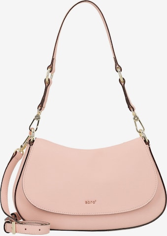 ABRO Schoudertas in Roze: voorkant