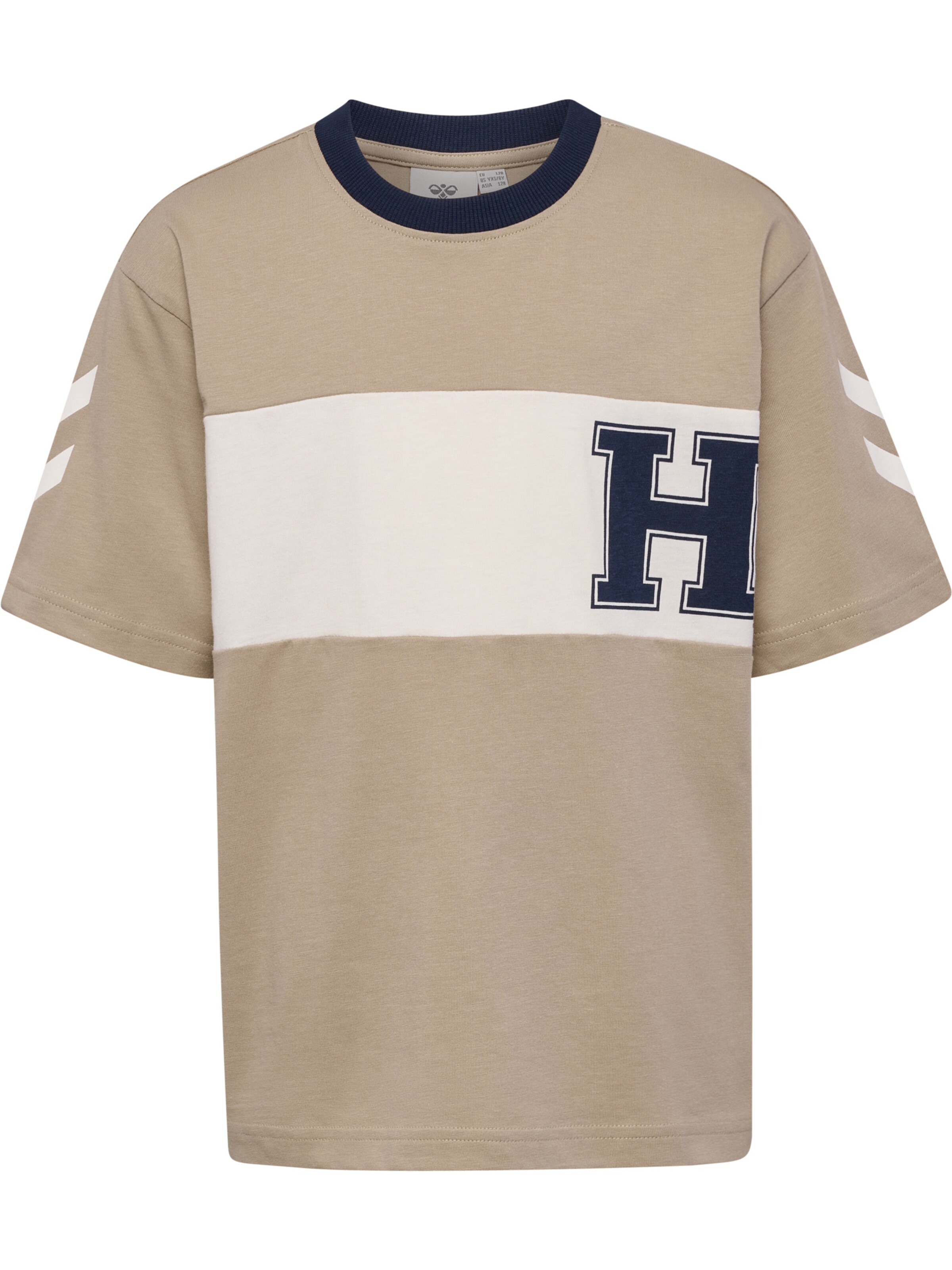 Hummel T-Shirt 'ROBIN' en 104 en beige / mélange de couleurs, Vue avec produit