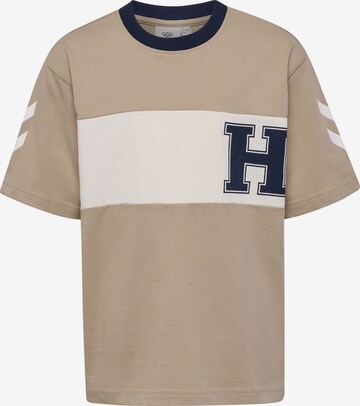 T-Shirt 'ROBIN' Hummel en beige : devant