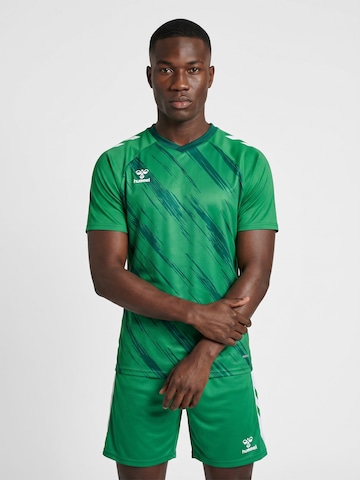 Hummel Functioneel shirt 'Match Triumph' in Groen: voorkant