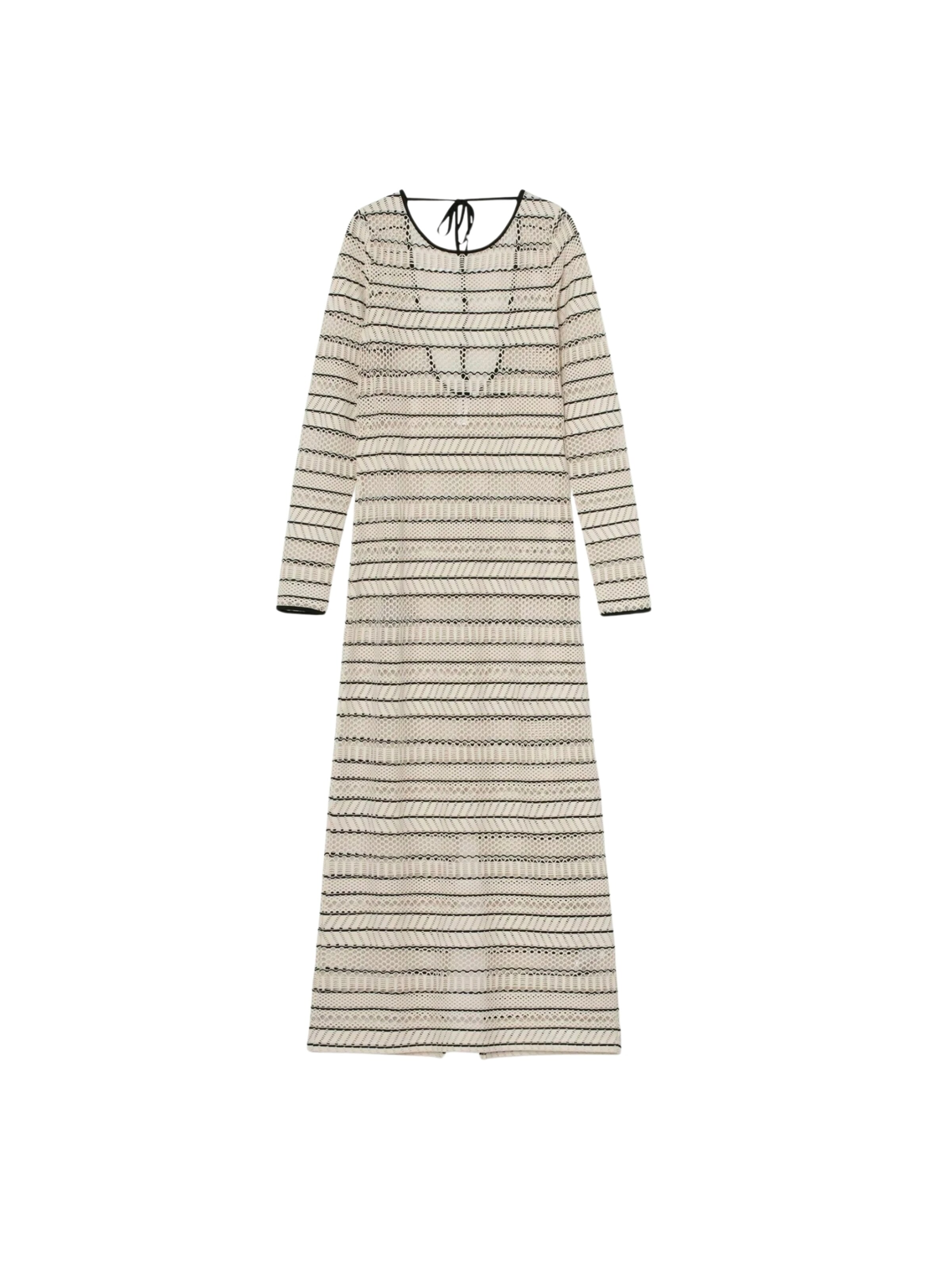 Robe ' BiancaRS ' Résumé en noir : devant