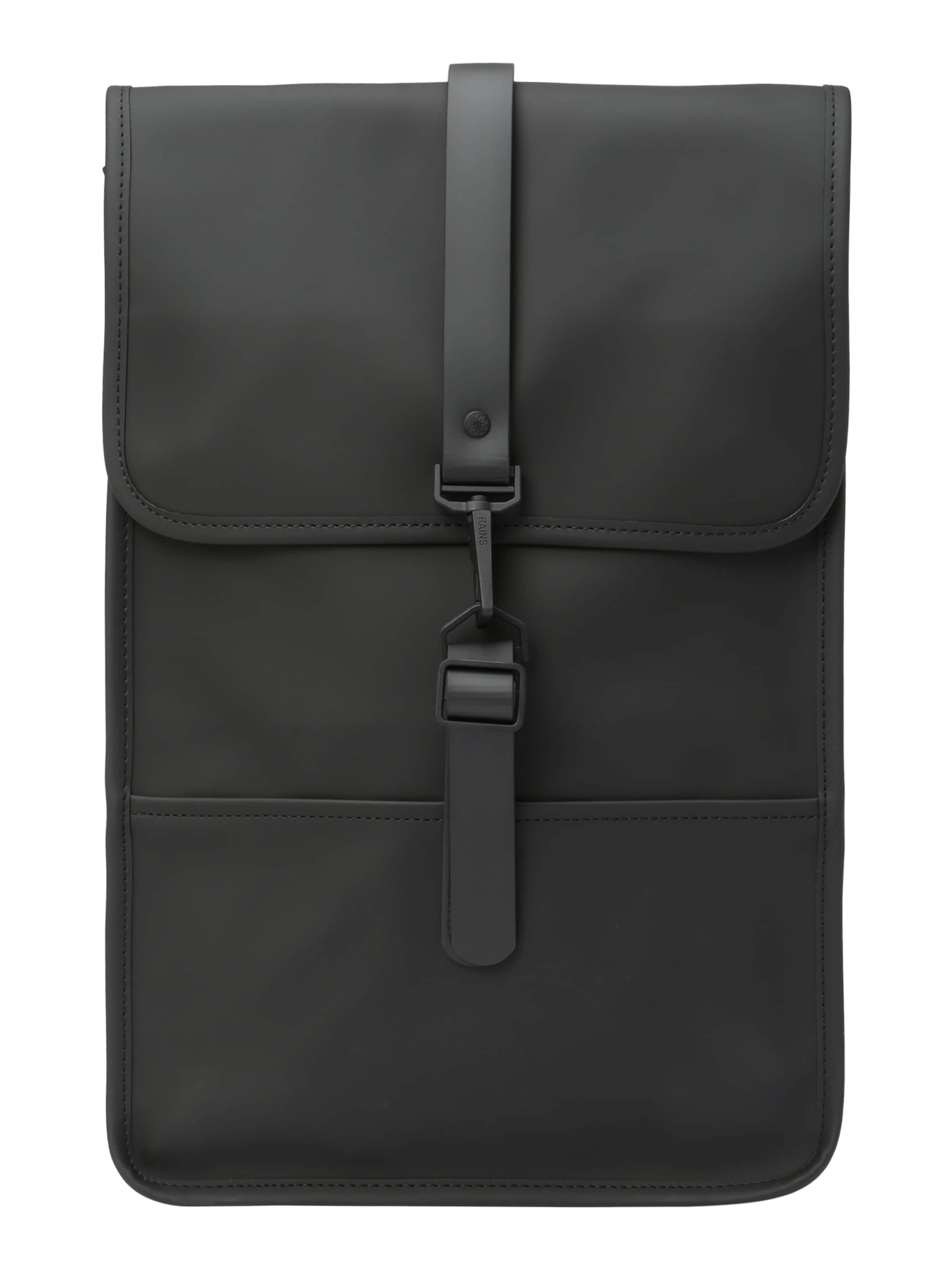 RAINS Batoh - Čierna: predná strana