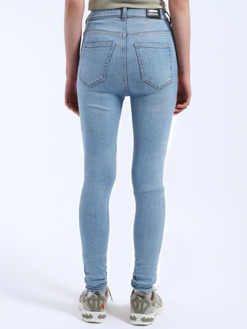 Dr. Denim Skinny Jeans 'Moxy High Skinny' in Blauw