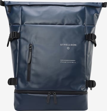 STRELLSON Rucksack 'Stockwell' in Blau: predná strana