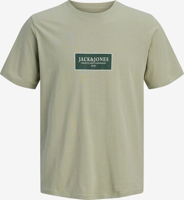 Jack & Jones Plus Shirt 'JORGREENE' in Groen: voorkant