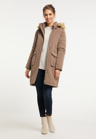 Usha Winter Coat in Brown