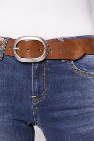 Soccx Belt in Brown