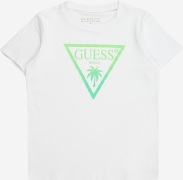 GUESS Shirt 'MINIME' in White: front