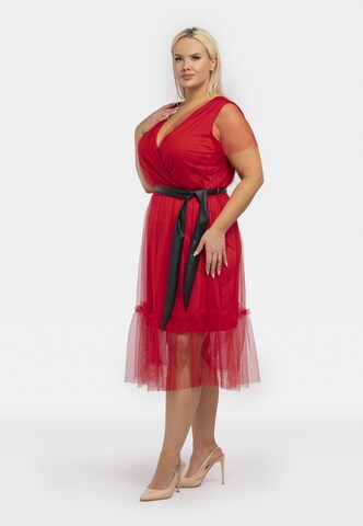 Karko Cocktail Dress 'ASIA' in Red