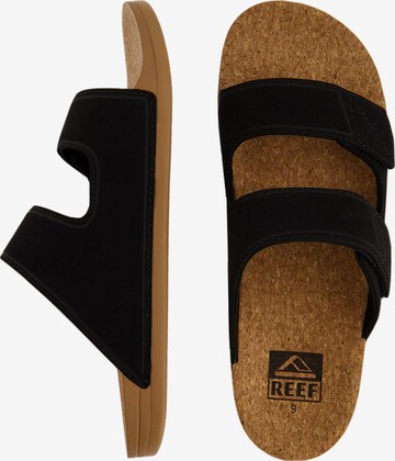 REEF Beach & Pool Shoes 'Cushion Tradewind' in Black