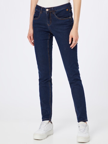 Cream Skinny Jeans 'Lone' in Blue: front