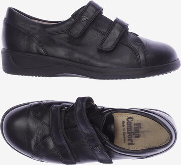 Finn Comfort Flats & Loafers in 41 in Black: front