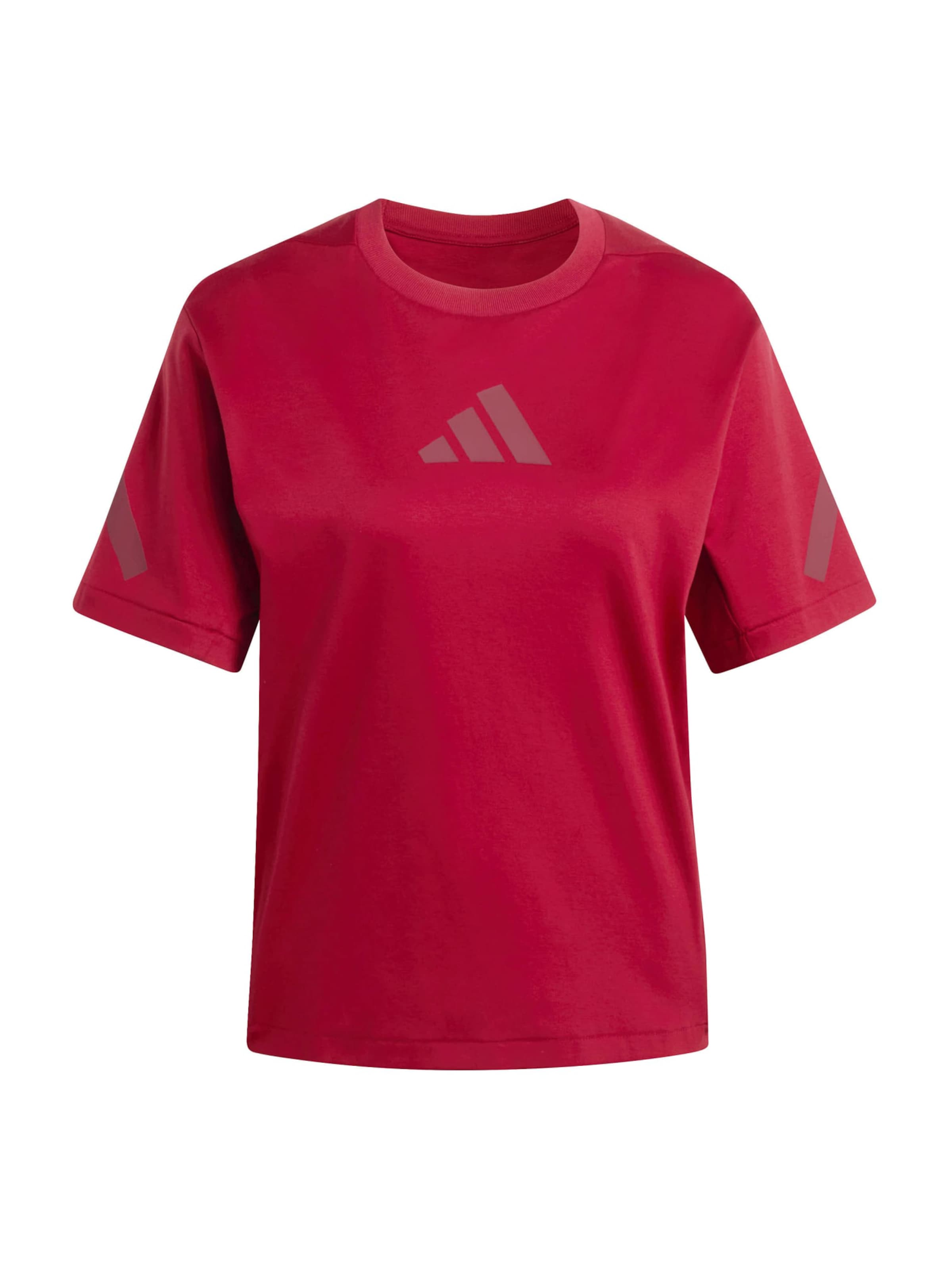 Tricou funcțional 'Z.N.E.' de la ADIDAS SPORTSWEAR pe roșu: față