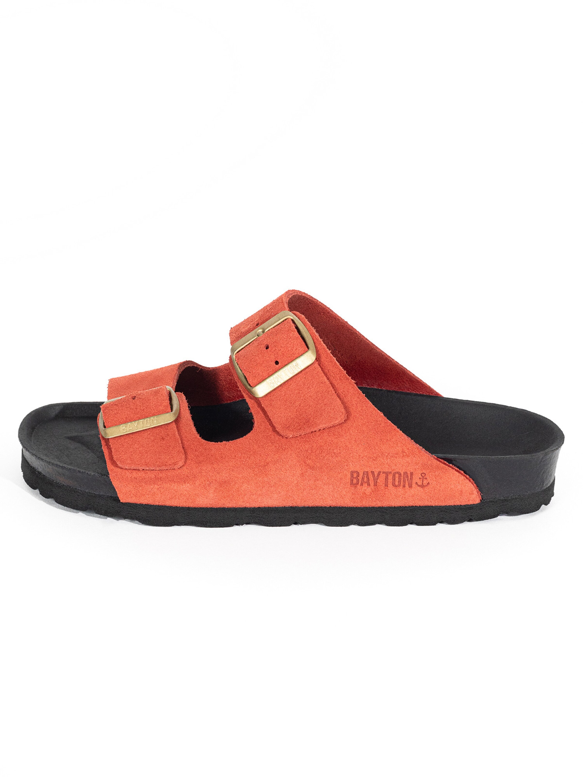 Bayton Mule 'Atlas' in Orange: front