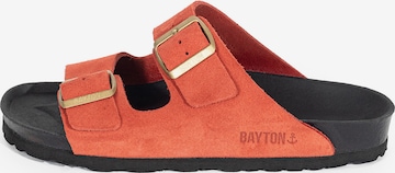 Zoccoletto 'Atlas' di Bayton in arancione: frontale