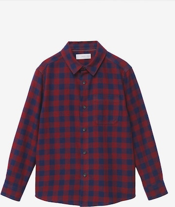 MANGO KIDS Button Up Shirt 'Lenny' in Blue: front
