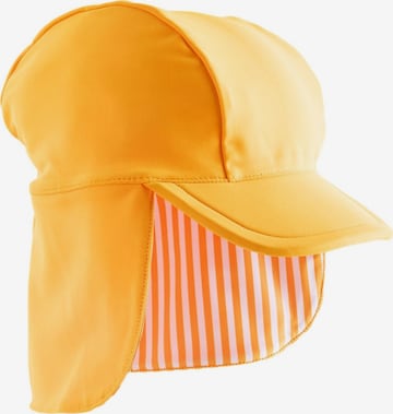 Next Hut in Orange: Vorderseite