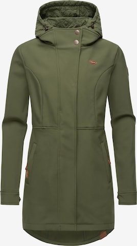 Ragwear Функциональное пальто 'Ybela' в Зеленый: спереди