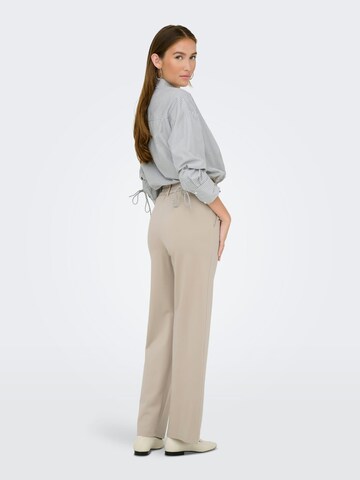 ONLY Baggy Broek 'poptrash' in Beige