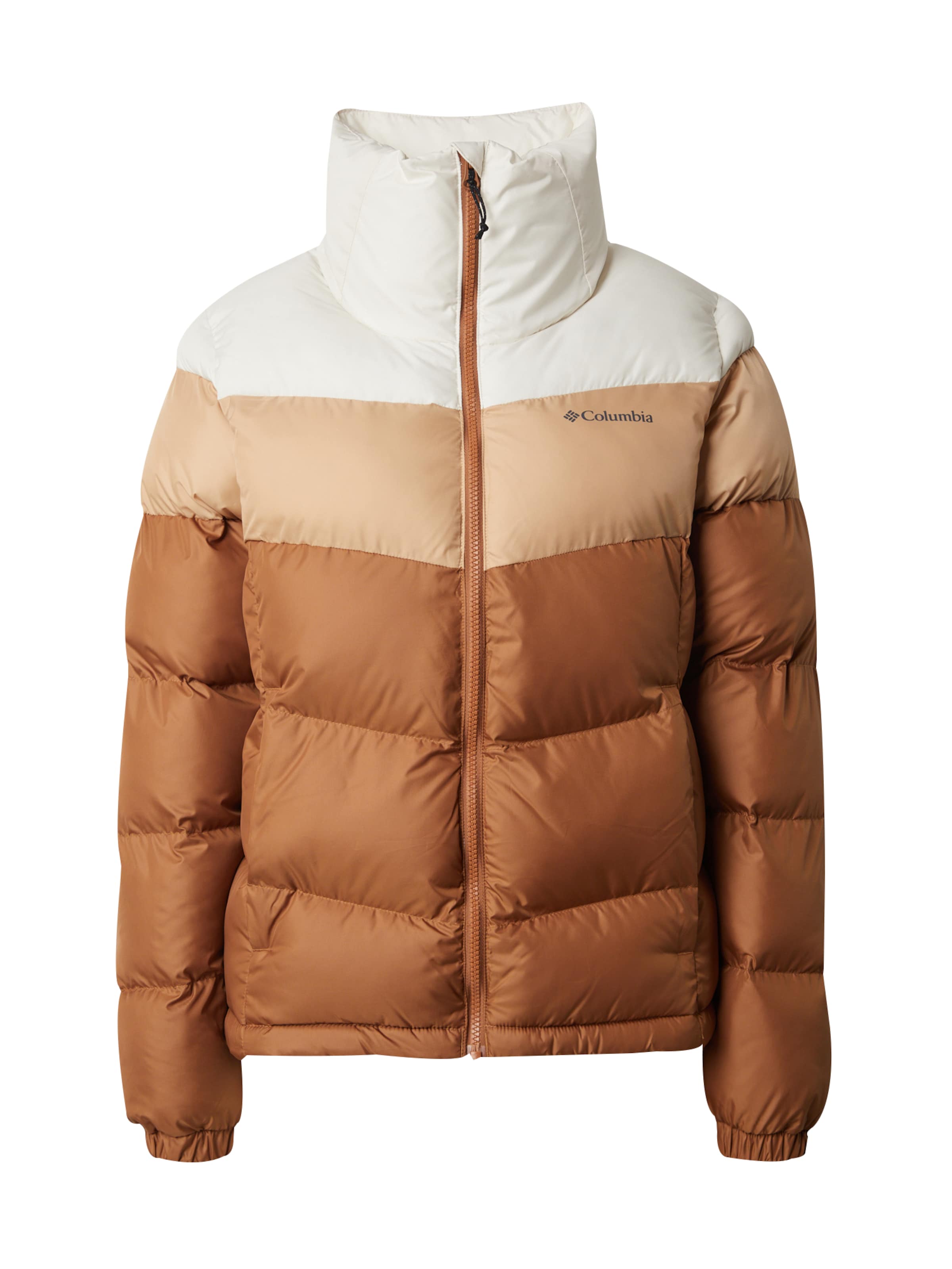 COLUMBIAOutdoor jakna 'Puffect II' - smeđa boja: prednji dio