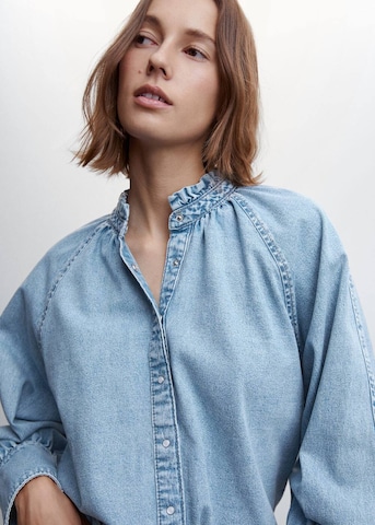 MANGO Blouse 'Bilma' in Blue