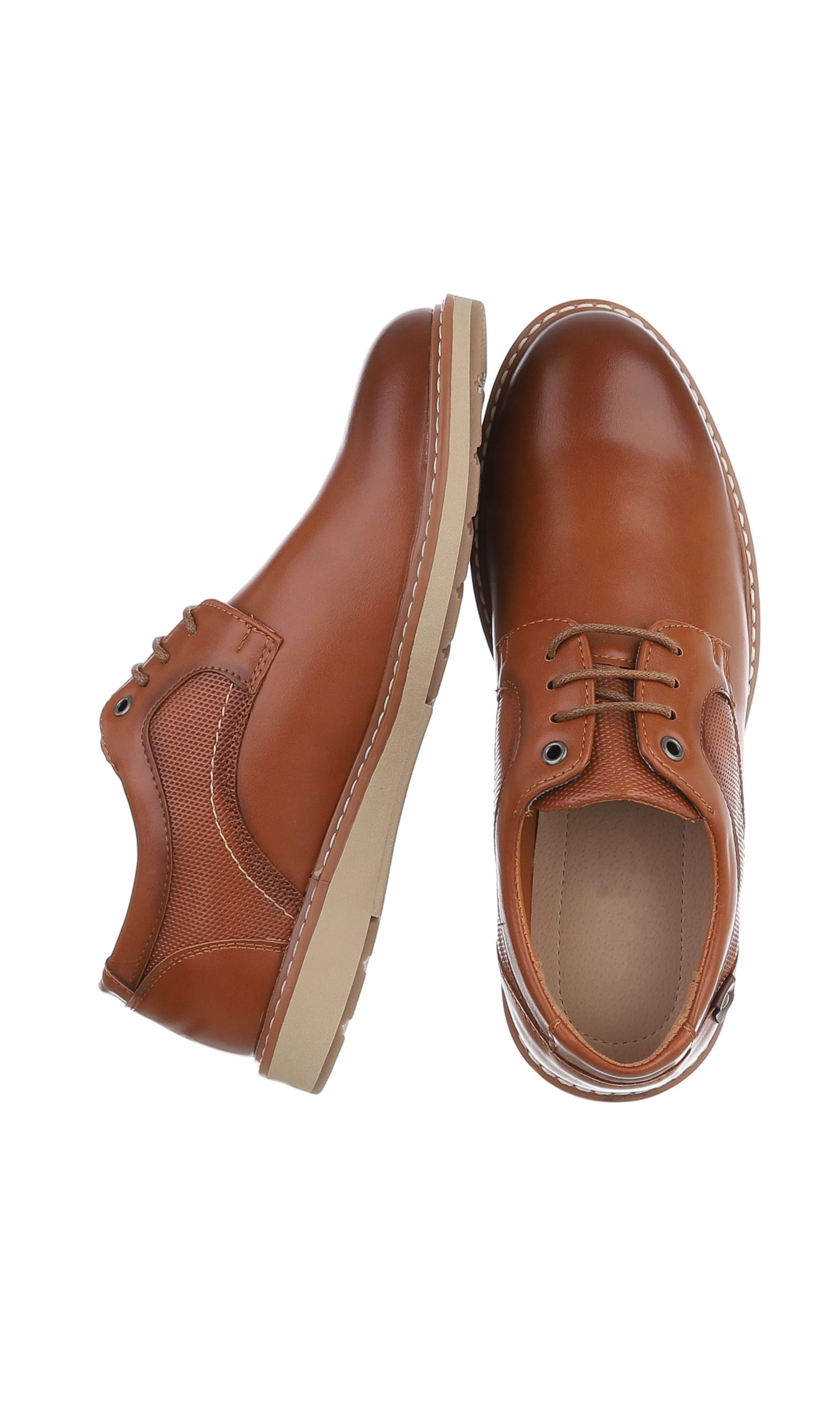 CoolWalk Lace-Up Shoes in Brown