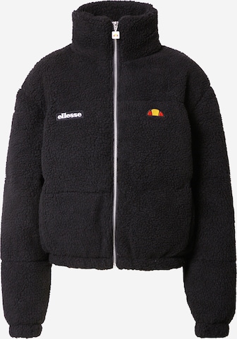 ELLESSE Between-Season Jacket 'Justine' in Black: front