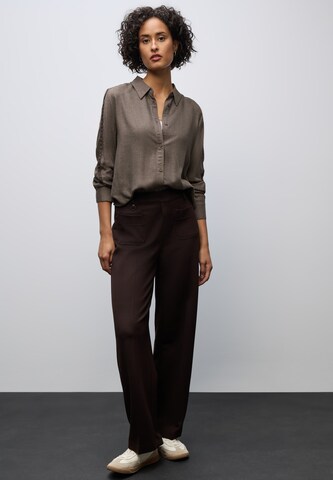 STREET ONE Blouse in Grey: front