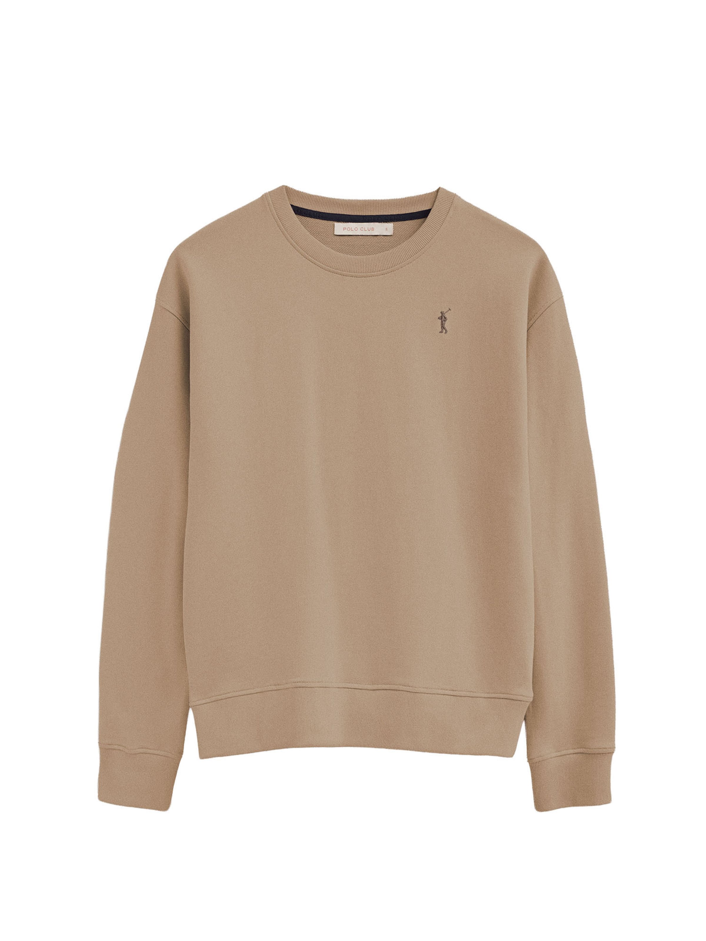 Polo Club Sweatshirt 'Rigby Go' in Brown: front