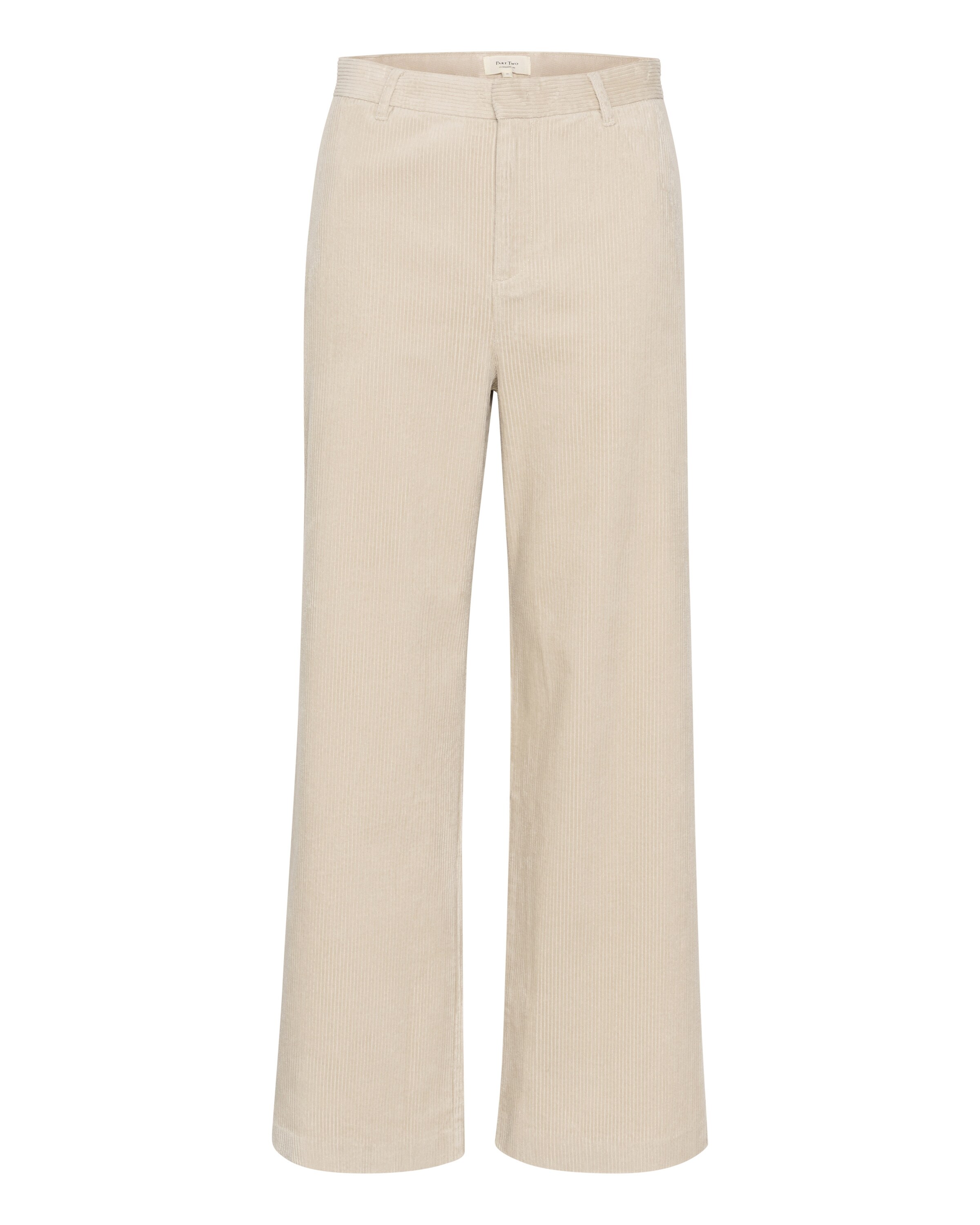 Part Two Wide Leg Hose 'Clarisse' in Beige: Vorderseite
