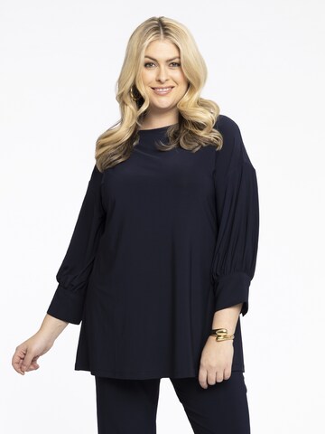 YOEK Tuniek in Blauw: voorkant