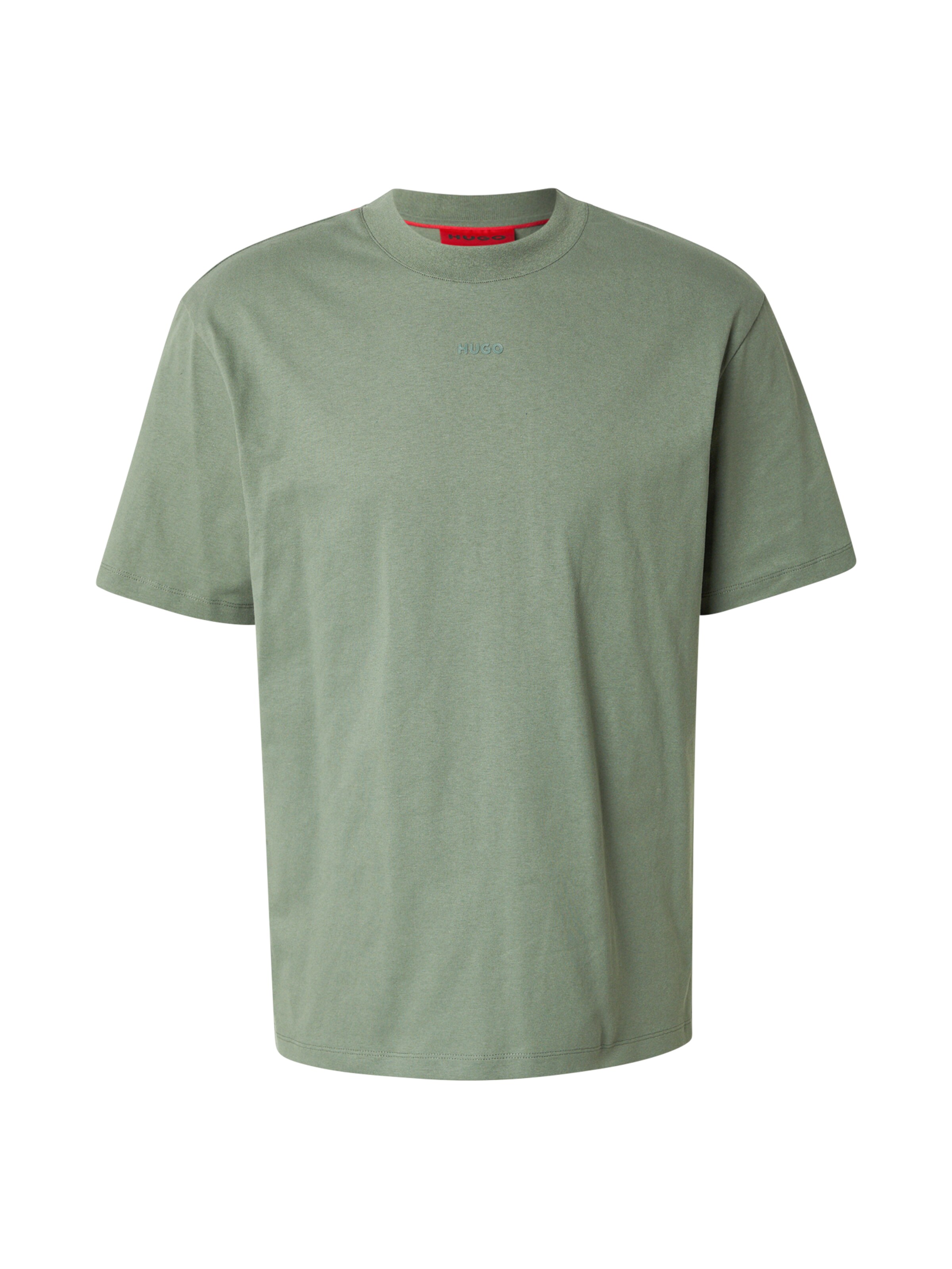 HUGO - Camiseta 'Dapolino' en verde: frente