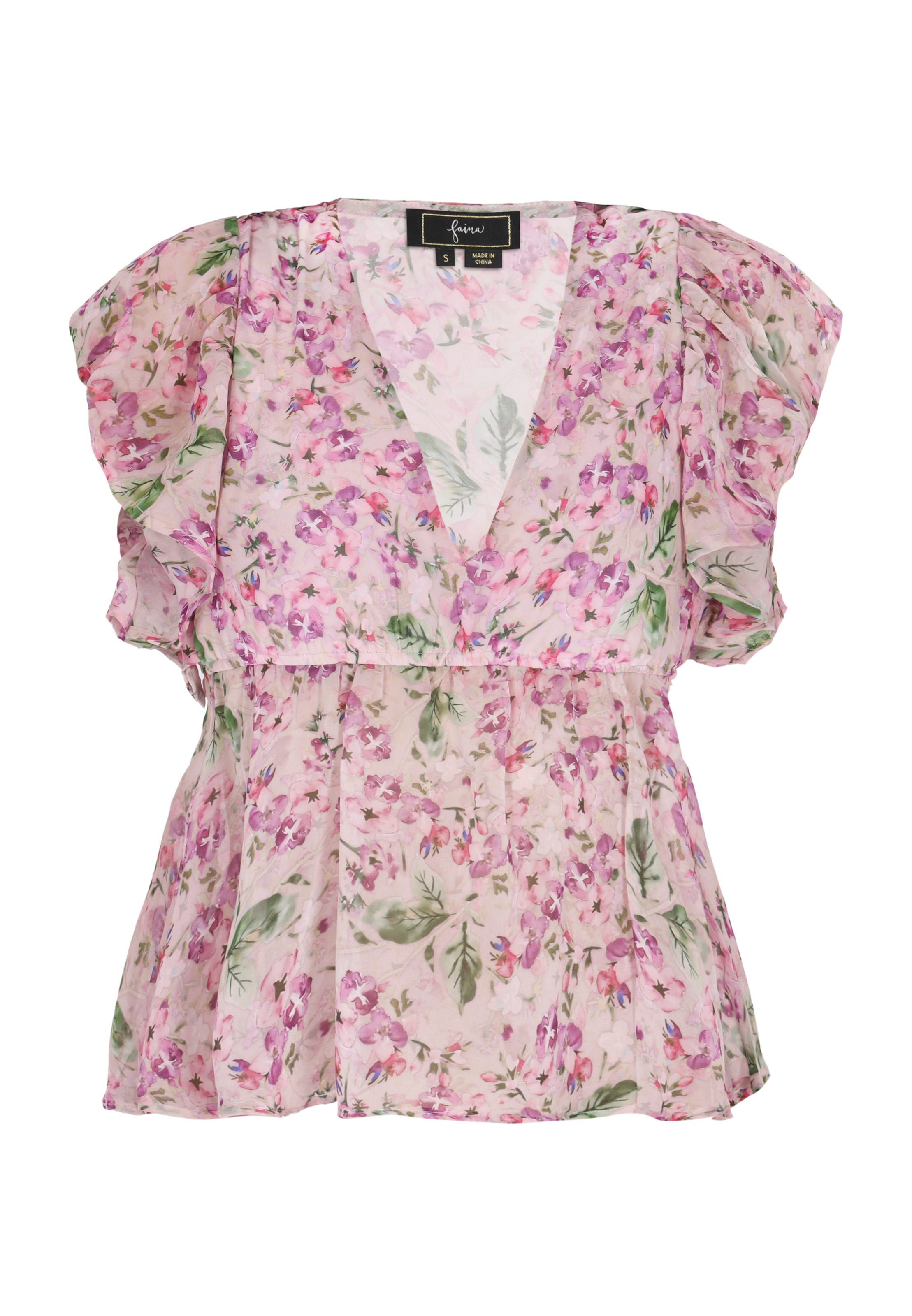 faina Bluza 'Fashion Look' | vijolična barva: sprednja stran